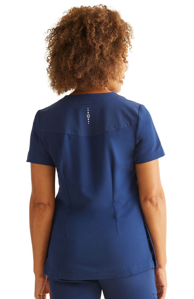 360 by Healing Hands Women's Stella Y-Neck Scrub Top