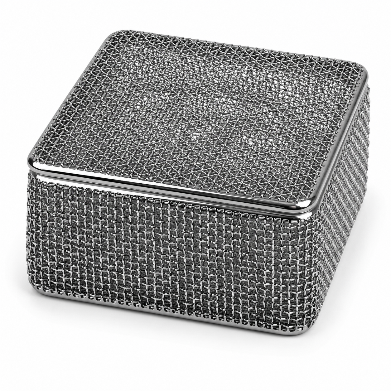 Sharn/Marketlab Fine Mesh Basket with Twist Off Lid