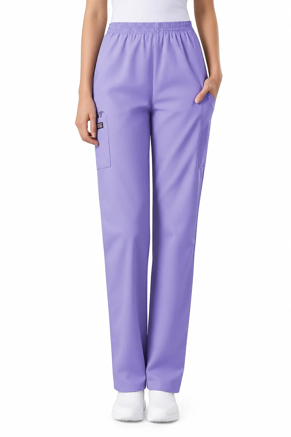 Cherokee Medical WW Originals Women's Scrubs Elastic Waist Utility Scrub Pants - Petite