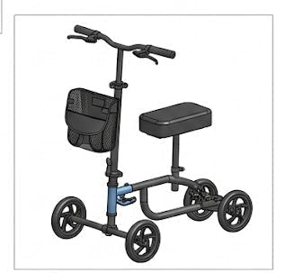 A2Z Mobility-T550BLK knee scooter - Black (1 EA)