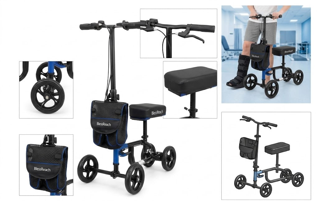 A2Z Mobility-T550BLK knee scooter - Black (1 EA)