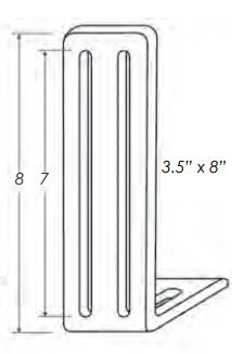 Therafin L-Bracket, Heavy Duty