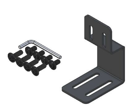 Therafin Bracket, 1" Offset