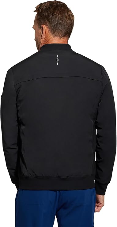 360 by Healing Hands Men's Samuel Zip Up Bomber Jacket