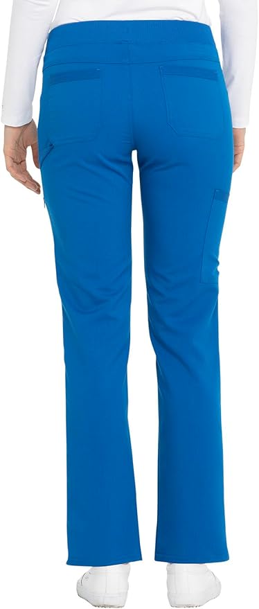 Balance by Dickies Women's Mid Rise Tapered Leg Pull-On Scrub Pant - Petite