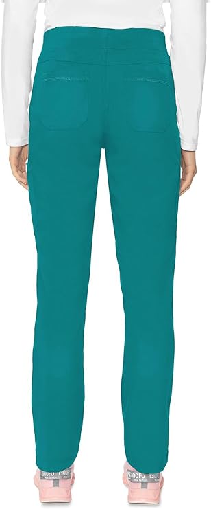 Med Couture Touch Women's Jersey Waist Yoga Pant - Petite