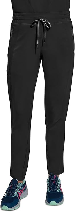 360 by Healing Hands Women's Niko Elastic Waistband Scrub Pant - Petite