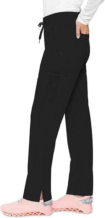 Med Couture Touch Women's Jersey Waist Yoga Pant - Petite