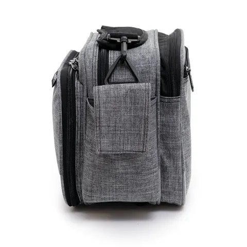 Hopkins Medical/Marketlab-530629-HGR Antimicrobial Mini Home Health Shoulder Bag,1/ea