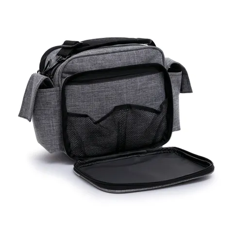 Hopkins Medical/Marketlab-530629-HGR Antimicrobial Mini Home Health Shoulder Bag,1/ea