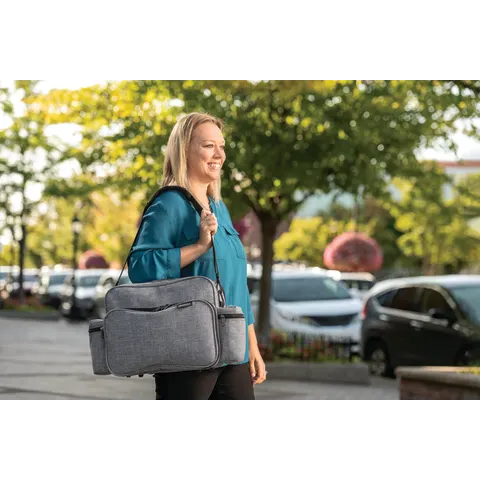 Hopkins Medical/Marketlab-530642-HGR Antimicrobial Original Home Health Shoulder Bag,1/ea