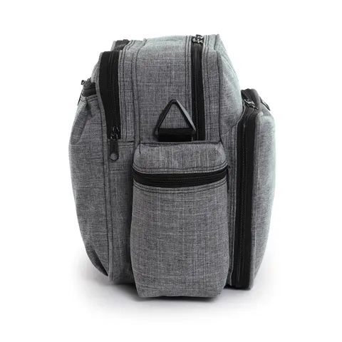 Hopkins Medical/Marketlab-530642-HGR Antimicrobial Original Home Health Shoulder Bag,1/ea