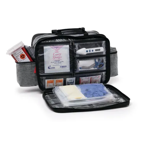 Hopkins Medical/Marketlab-530672-HGR Antimicrobial Mark V ExL Shoulder Bag with EZ-View Features, 1/ea