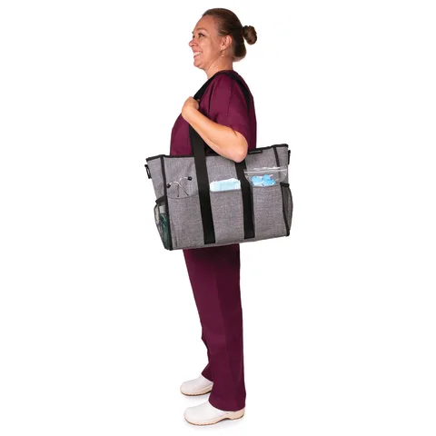 Hopkins Medical/Marketlab-530888-HGR Antimicrobial Nurse Tote Bag, 1/ea