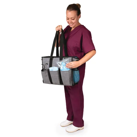 Hopkins Medical/Marketlab-530888-HGR Antimicrobial Nurse Tote Bag, 1/ea