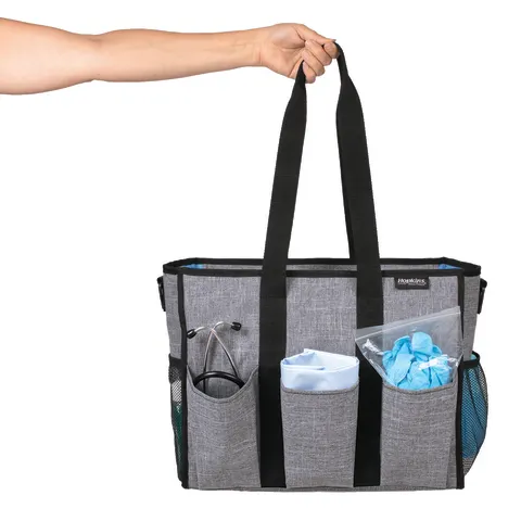 Hopkins Medical/Marketlab-530888-HGR Antimicrobial Nurse Tote Bag, 1/ea