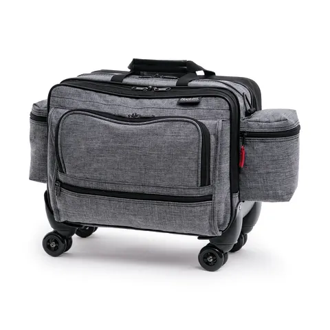 Hopkins Medical/Marketlab-532360-HGR 4-Wheel Antimicrobial Rolling Med Bag, 1/ea