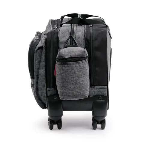 Hopkins Medical/Marketlab-532360-HGR 4-Wheel Antimicrobial Rolling Med Bag, 1/ea