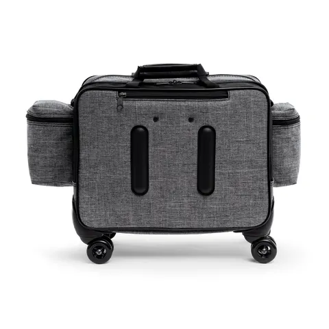 Hopkins Medical/Marketlab-532360-HGR 4-Wheel Antimicrobial Rolling Med Bag, 1/ea