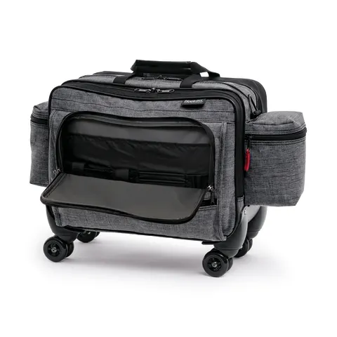 Hopkins Medical/Marketlab-532360-HGR 4-Wheel Antimicrobial Rolling Med Bag, 1/ea