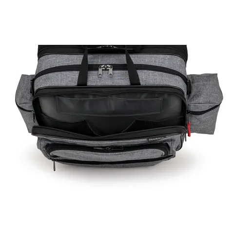 Hopkins Medical/Marketlab-532360-HGR 4-Wheel Antimicrobial Rolling Med Bag, 1/ea