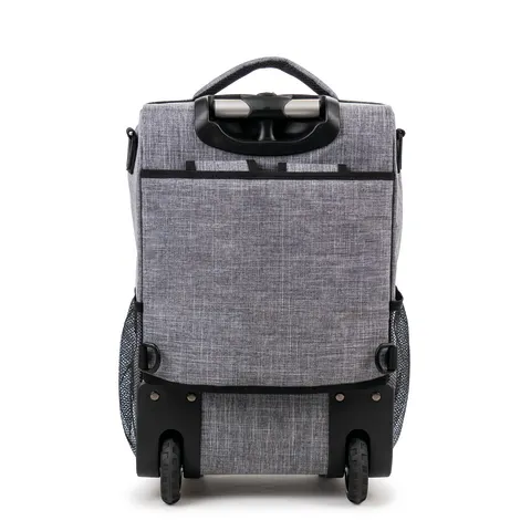 Hopkins Medical/Marketlab-532800-HGR Antimicrobial Rolling Medical Backpack • 12"W x 8.5"D x 19"H, 1/ea