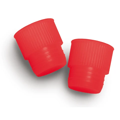 Marketlab Ribbed Tube Caps For 17mm Tubes