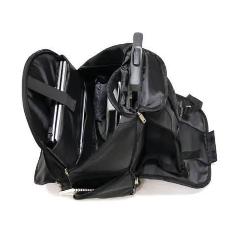 Hopkins Medical/Marketlab-536336-BK Rolling Backpack III • Black • 13"W x 8.5"D x 20"H, 1/ea