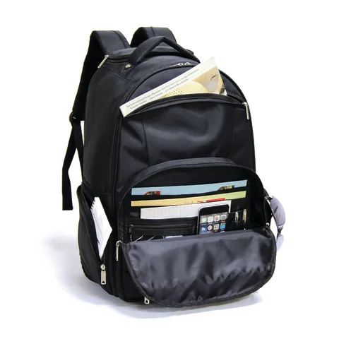 Hopkins Medical/Marketlab-536336-BK Rolling Backpack III • Black • 13"W x 8.5"D x 20"H, 1/ea