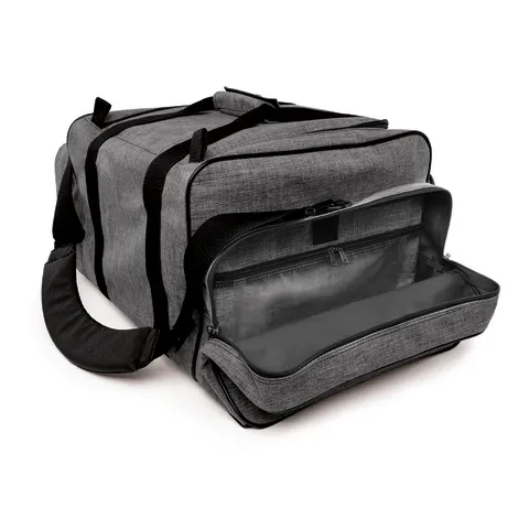 Hopkins Medical/Marketlab-539600-HGR Antimicrobial EZ-Open Shoulder Bag • 22"W x 15"D x 10"H, 1/ea