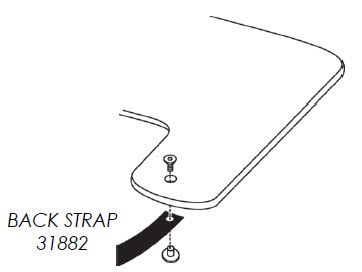 Therafin-31882-Tray Attachment, Backstrap