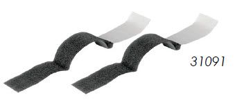 Therafin-31091-Tray Attachment, Hook-N-Loop Straps, 2" Wide Pair