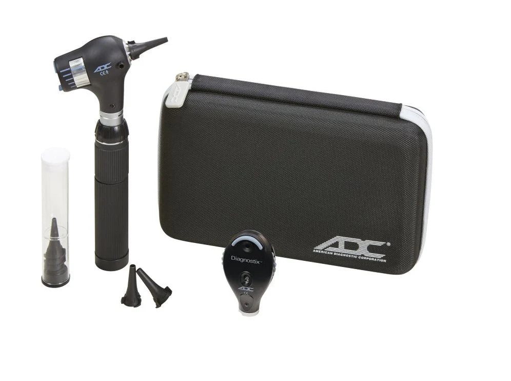 ADC Diagnostix 54802 3.5V Portable PMV Otoscope/Coax Plus Ophthalmoscope Diagnostic Set (1 Each)