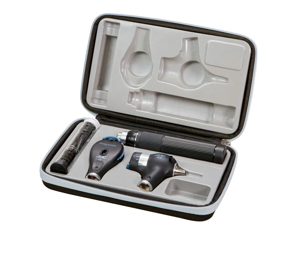 ADC Diagnostix 54802 3.5V Portable PMV Otoscope/Coax Plus Ophthalmoscope Diagnostic Set (1 Each)