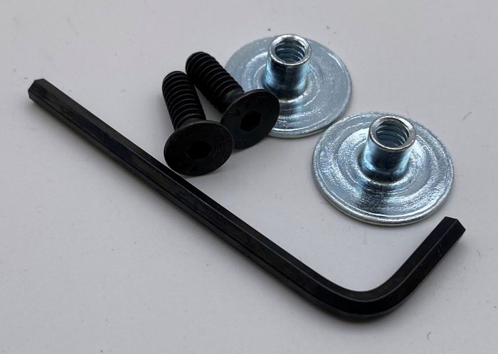 Therafin-32208-Hardware Kit for Fixed Half Tray Brackets, 3/8"