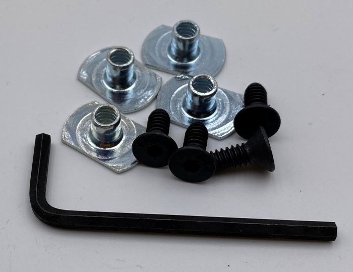 Therafin-32210-Hardware Kit for Tube Armrest Bracket, 3/8"
