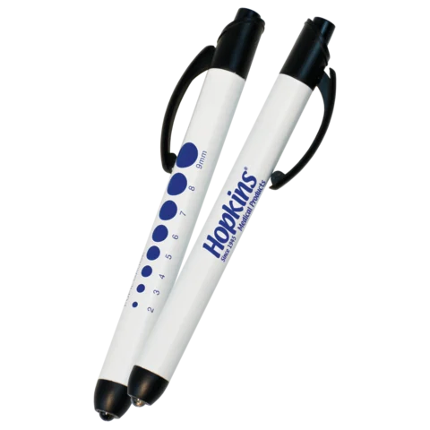 Hopkins Medical/Marketlab-573393 Reusable Penlight with Pupil Guide, 1/ea