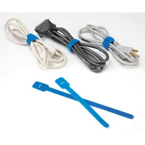 Marketlab-5754-BL 0.5"Wx11"L SPEEDWRAP® Cable Ties, Blue, 100/pk