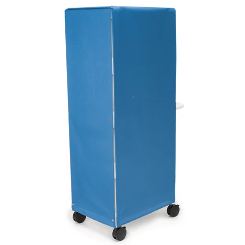 Marketlab Four-Shelf Narrow PVC Linen Cart