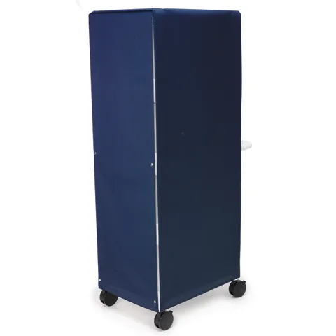 Marketlab Four-Shelf Narrow PVC Linen Cart