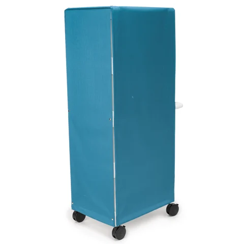 Marketlab Four-Shelf Narrow PVC Linen Cart