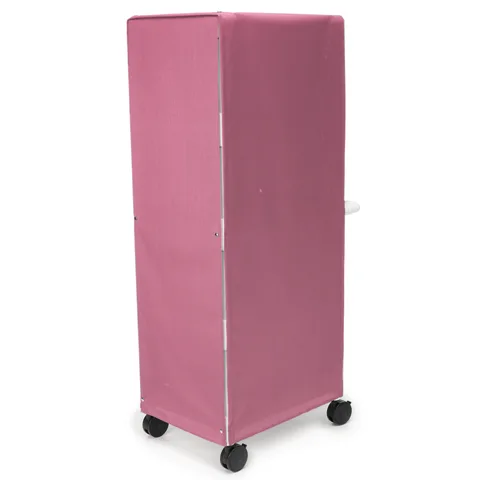 Marketlab Four-Shelf Narrow PVC Linen Cart