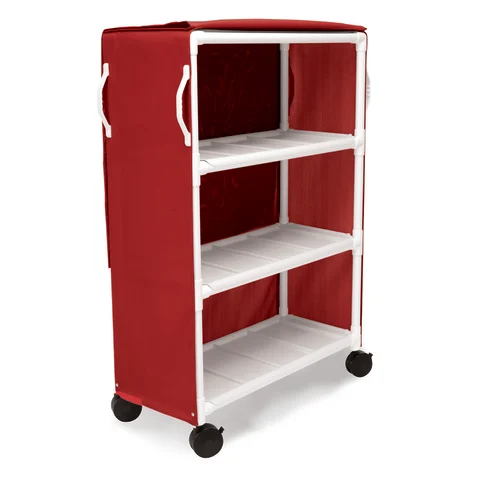 Marketlab Standard 3-Shelf PVC Linen Cart