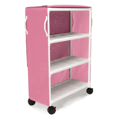 Marketlab Standard 3-Shelf PVC Linen Cart
