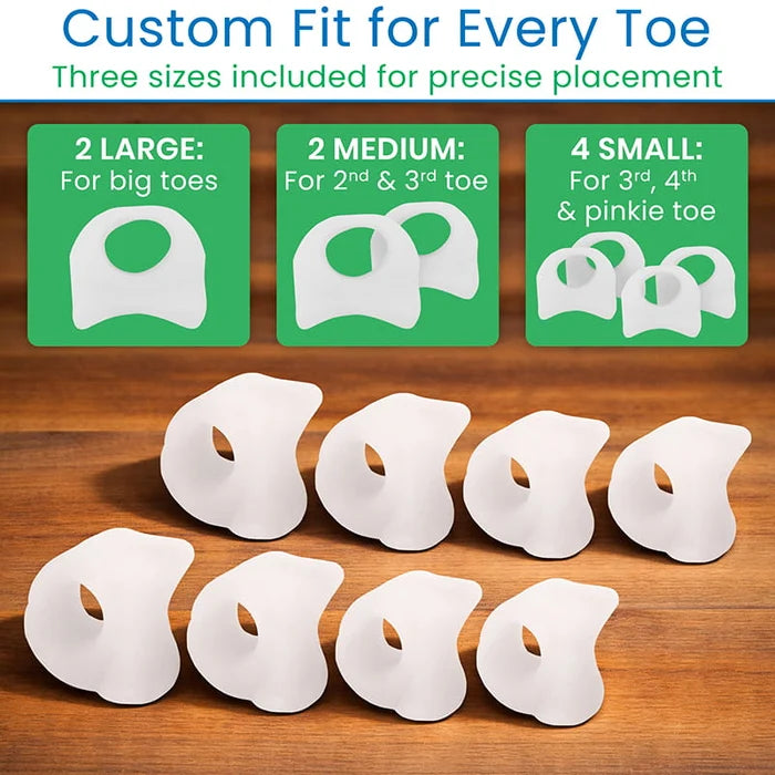 Vive Health-INS1017 Loop Toe Spacers (4 pack)