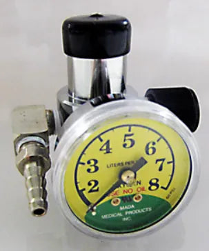 Mada Medical-1616A-15E E Oxygen Kit - 1/2-15 LPM Mini-Click Regulator-Cart (1 KT)