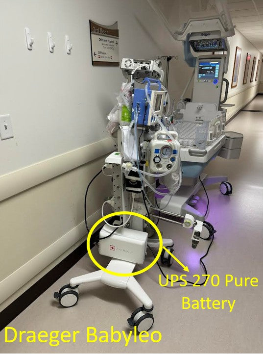 Zopec Medical-U270PSY120 UPS270 Pure Battery System  (Use Discount Code VMS5 for Extra 5% Off)