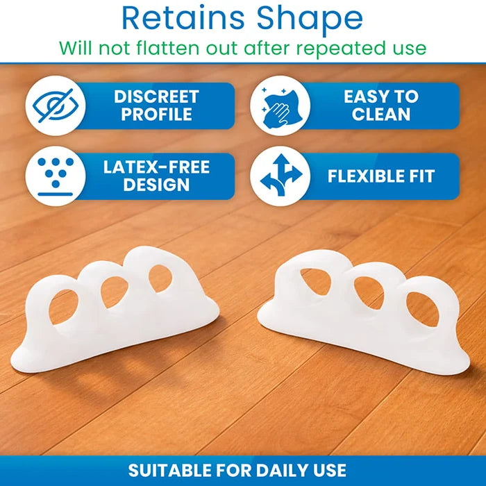 Vive Health-INS1044WHT 3-Loop Hammer Toe Splint