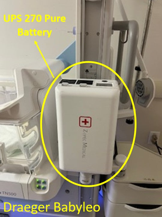 Zopec Medical-U270PSY120 UPS270 Pure Battery System  (Use Discount Code VMS5 for Extra 5% Off)