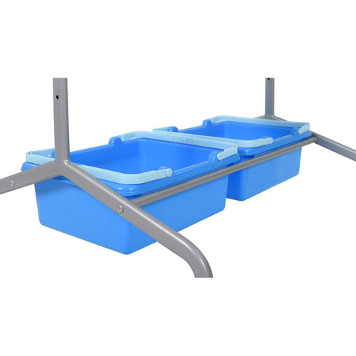 Luxor-L330 Classroom Chart Stand with Storage Bins